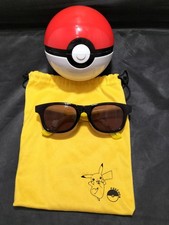 Zoff Pokemon Sunglasses Kids Foldable Case Pouch Limited Japan