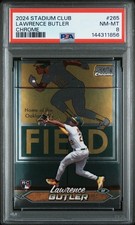 2024 Topps Stadium Club - Lawrence Butler #265 (RC) PSA 8 Oakland A's