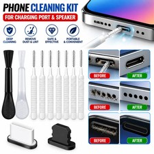 iPhone 16 15 14 Phone Cleaning Kit Speaker Charging Port Cleaner Brush
