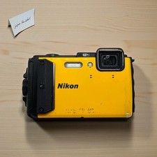 Nikon COOLPIX AW130 Yellow Digital Camera 16.0 MP 5x GPS GLONASS QZSS IPX8