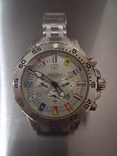 Orologio Nautica Uomo Cronografo In Acciaio A29513G