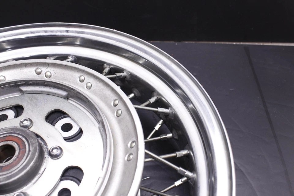 2002 Honda Shadow Spirit 750 Oem Rear Back Wheel Rim - Image 3 of 4