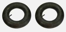 TWO CARLISLE 323800 INNER TUBES 15X6-6 LAWN GARDEN TRAILER TUBES TR13 VALVE