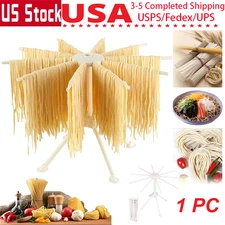 1PC Foldable Pasta Drying Rack Plastic Collapsible Spaghetti Hanger Noodle Dryer