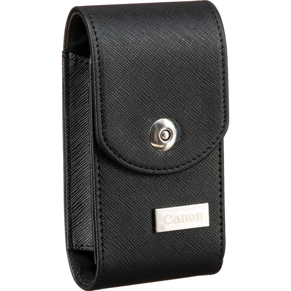 Canon Black Leather Camera Case 2974V924