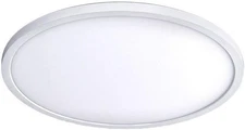 , round 15In LED Energy Star Flush Mount 3000K in White
