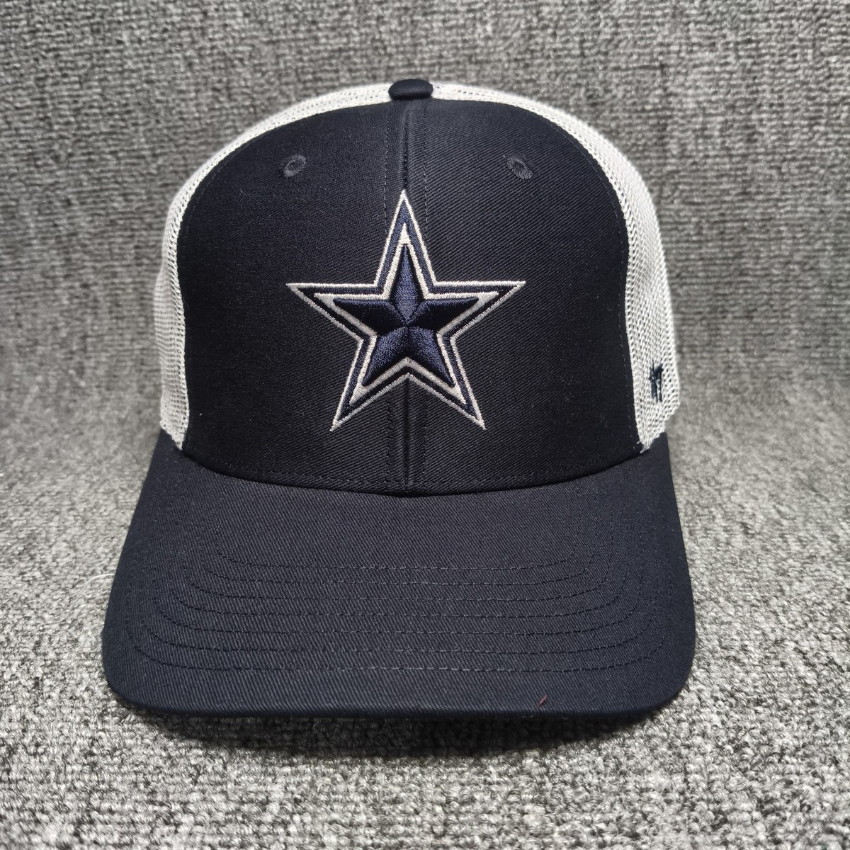 '47 Brand Dallas Cowboys NFL Trucker Hat Snapback Cap Navy White OS Z0677