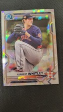 2021 Bowman Forrest Whitley Chrome Prospects Atomic Refractor #BCP-9 Astros