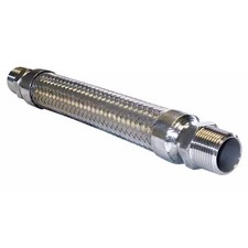 Hose Master Gm075shm180 3/4" Dia X 18" L 321 Ss Flexible Metal Hose