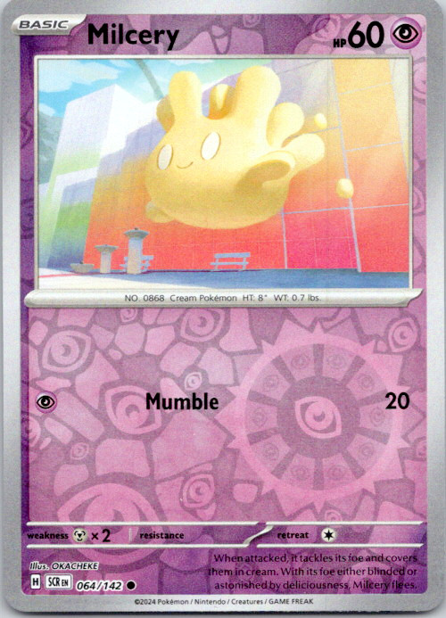 Milcery Common SV07: Stellar Crown 064/142 NM