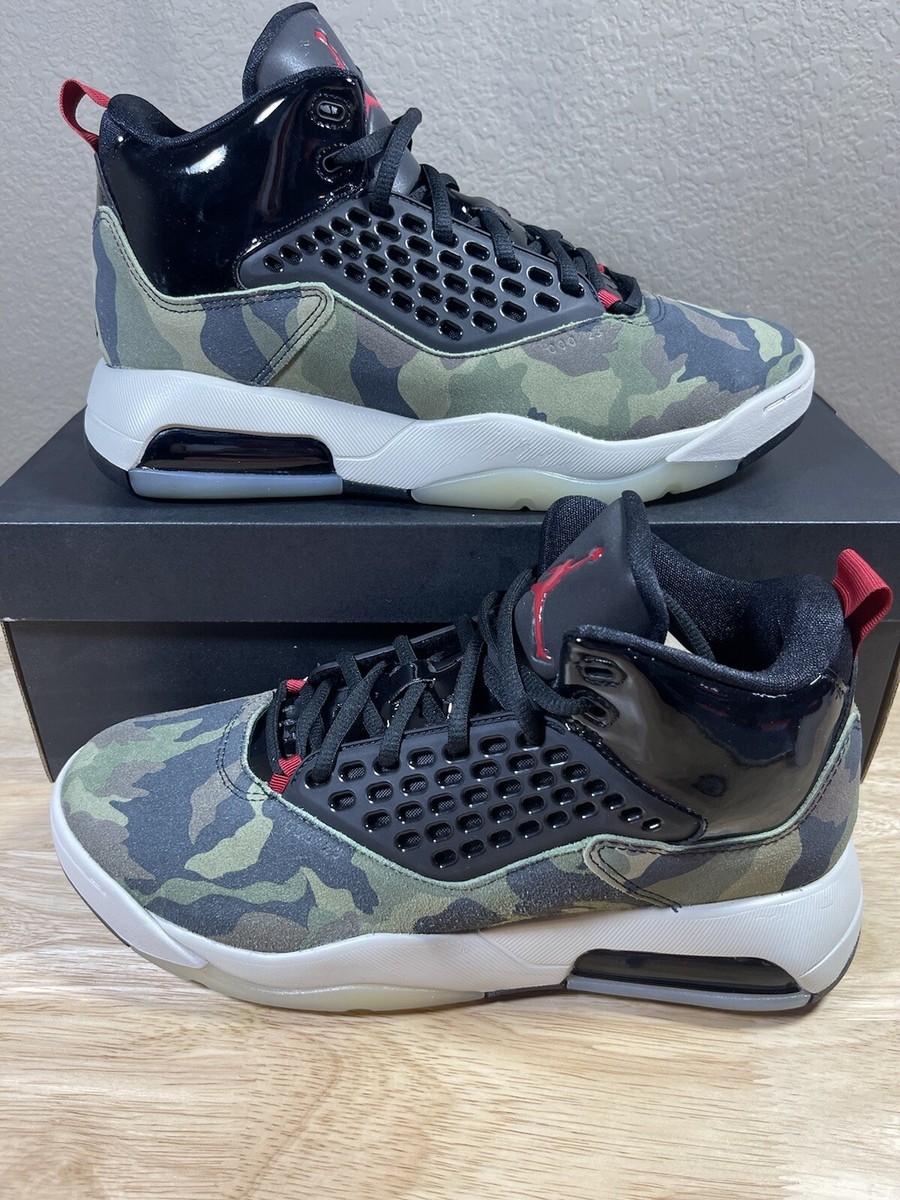 RARE Jordan Maxin 200 Camo 2020 CD6107-200 Mens Size 9 Sneakers | eBay