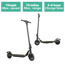 electriQ S10 Electric Scooter Adult - 16km Range 25Km Speed 250w Motor folding