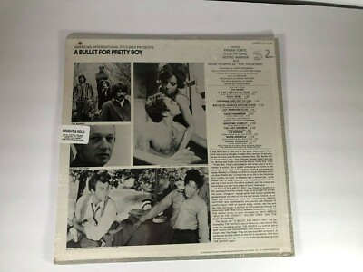 A Bullet For Pretty Boy Original Soundtrack Record LP 1970 Brand