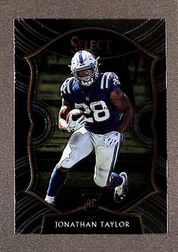 2020 Panini Select Concourse Rookie #53 Jonathan Taylor