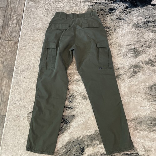 5.11 Pantaloni Tactical Series - Verde NUOVI 31 1/2 - 35 Vita Media Inserto Lungo - Foto 3 di 4