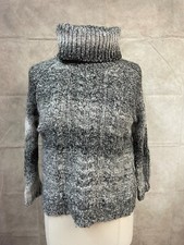 Ann Taylor LOFT Women's Gray Sweater Pullover Size M