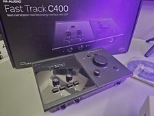 M-Audio Fast Track C400 Scheda Audio USB con DSP - Piccolo difetto volume