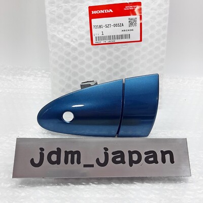 Honda CR-Z Front Left Door Outer Handle Horizon Turquoise Pearl