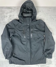 Outdoor Master Jacket Women Large Zip Hooded 3 in 1 Ski Fleece Inner Jacket READ