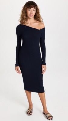 Enza Costa Sweater Knit Slouch Dress Black Long Sleeve XS NWT $275 | eBay Enza Costa Sweater Knit Slouch Dress Black Long Sleeve XS NWT $275 | eBay