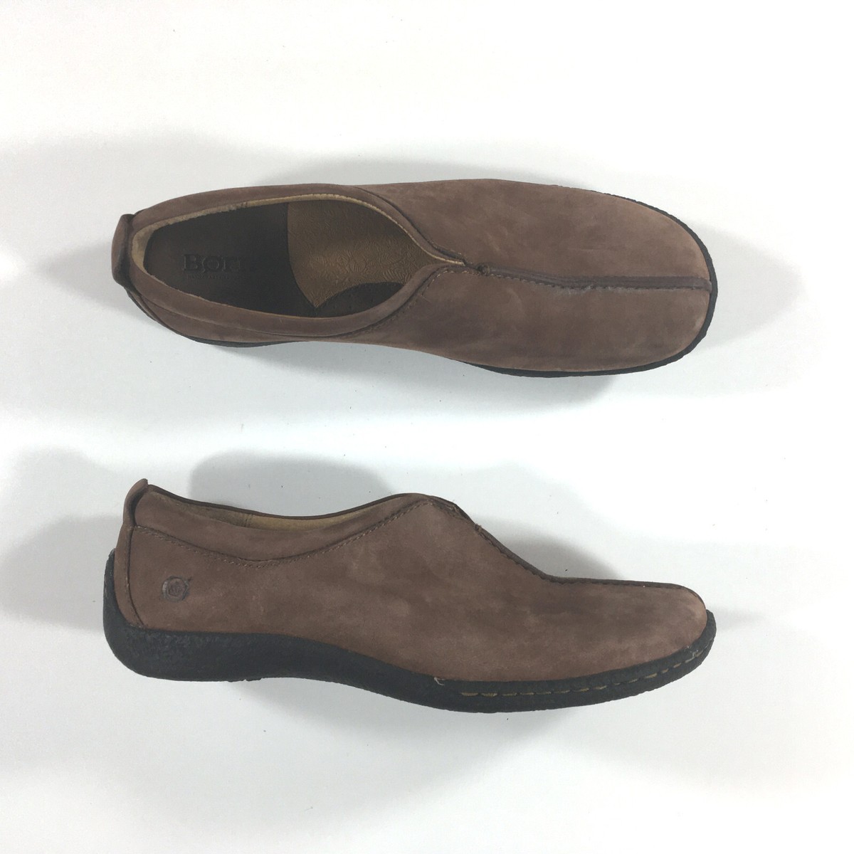 Born Slip On Shoes Womens Size 9.5 Brown Leather W9241 | eBay display picture 1