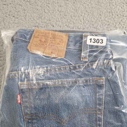 Vintage Levi's 501 Jeans Men's 31x30 Blue Original Fit Button Fly Made USA 1988 - Picture 20 of 20