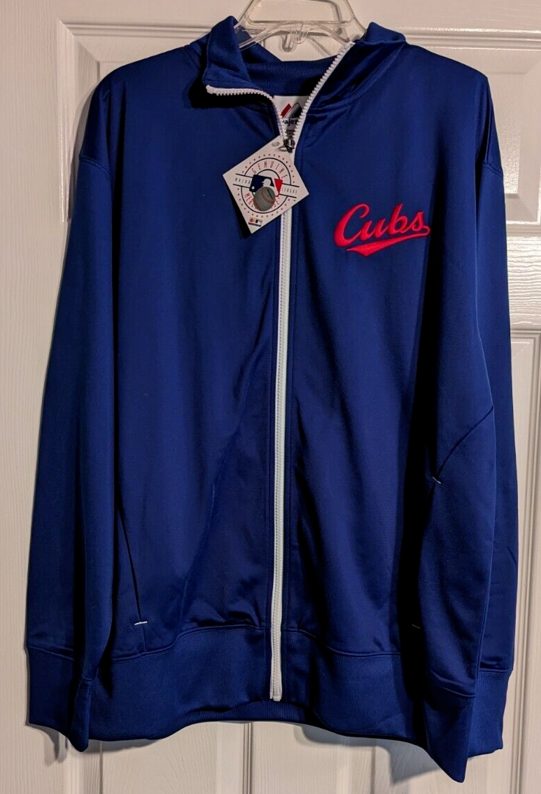 MLB Majestic Spring/Fall jacket of the Chicago Cubs    Size Large