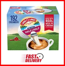 Land O'Lakes Mini Moo Half and Half 192 Ct Made With Real Milk Coffee Cream