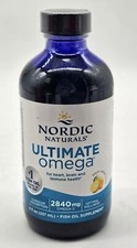 Nordic Naturals Ultimate Omega 2840mg Omega-3 8oz / 237mL 10/2026 NEW SEALED