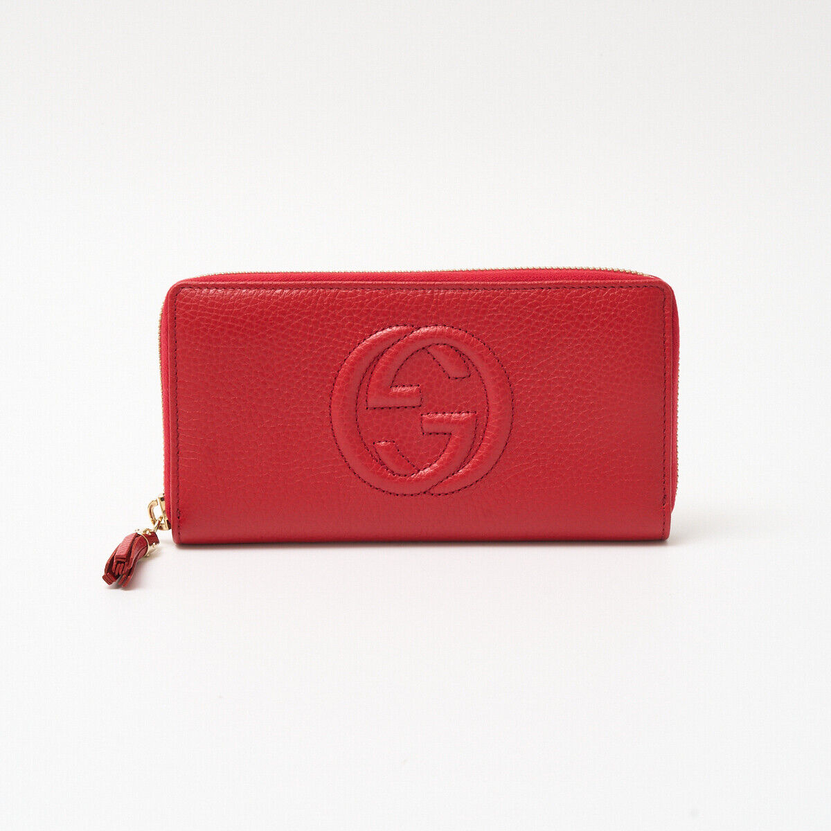 Gucci Soho Interlocking Round Zipper Wallet 598187 Long Gucci Soho Interlocking Round Zipper Wallet 598187 Long