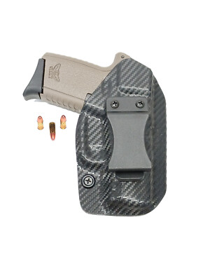 Aggressive Concealment inside IWB Kydex Holster fits SCCY CPX2 Gen 3 w/rail
