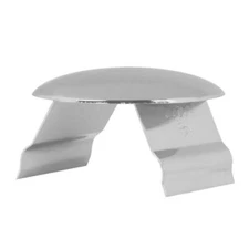 Round Quarter Fender Pipe Plug for 2” O.D. End Chrome Plated GG#50010 Each