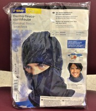 Black Micro Thermal Fleece Balaclava / Neck Gaitor / Winter Face Mask - New