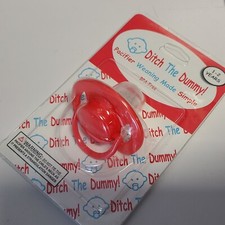 Ditch The Dummy Weaning made simple Pacifier BPA Free 1-2 Years NEW