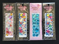 Rhinestone Stickers Set Of 4 pack Colorful Self Adhesive DIY Gemstones St-128