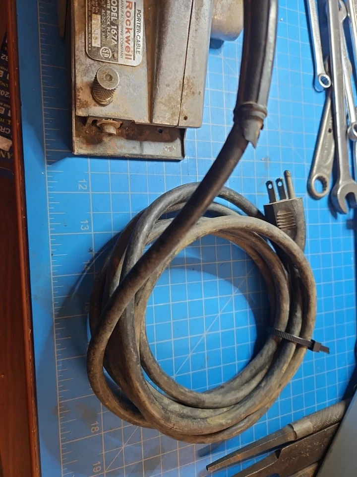 Кабель Rockwell Porter высокопрочный блок плоскости 167 115 В 2,5 А хорошая рабочая форма - Изображение 2 из 4