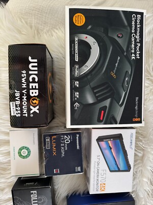 Complete KIT Blackmagic Design Pocket Cinema Camera 4K COMPLETE KIT !!!!
