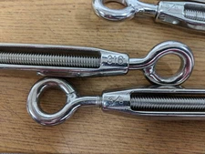 316 STAINLESS STEEL EYE & EYE OPEN TURNBUCKLE 3/8"