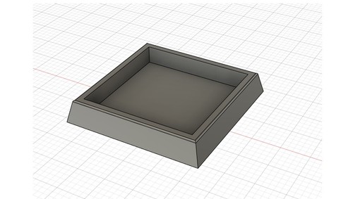 Compatible Old World Miniatures square base Adapters 20/25/30 mm (10pcs) Slide! - Foto 4 di 12