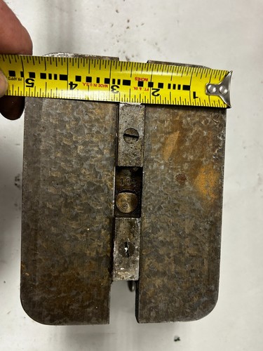 MACHINIST OfcE TOOL LATHE MILL Dividing Head Tail Stock 5" From Bottom to Point - Picture 4 of 14