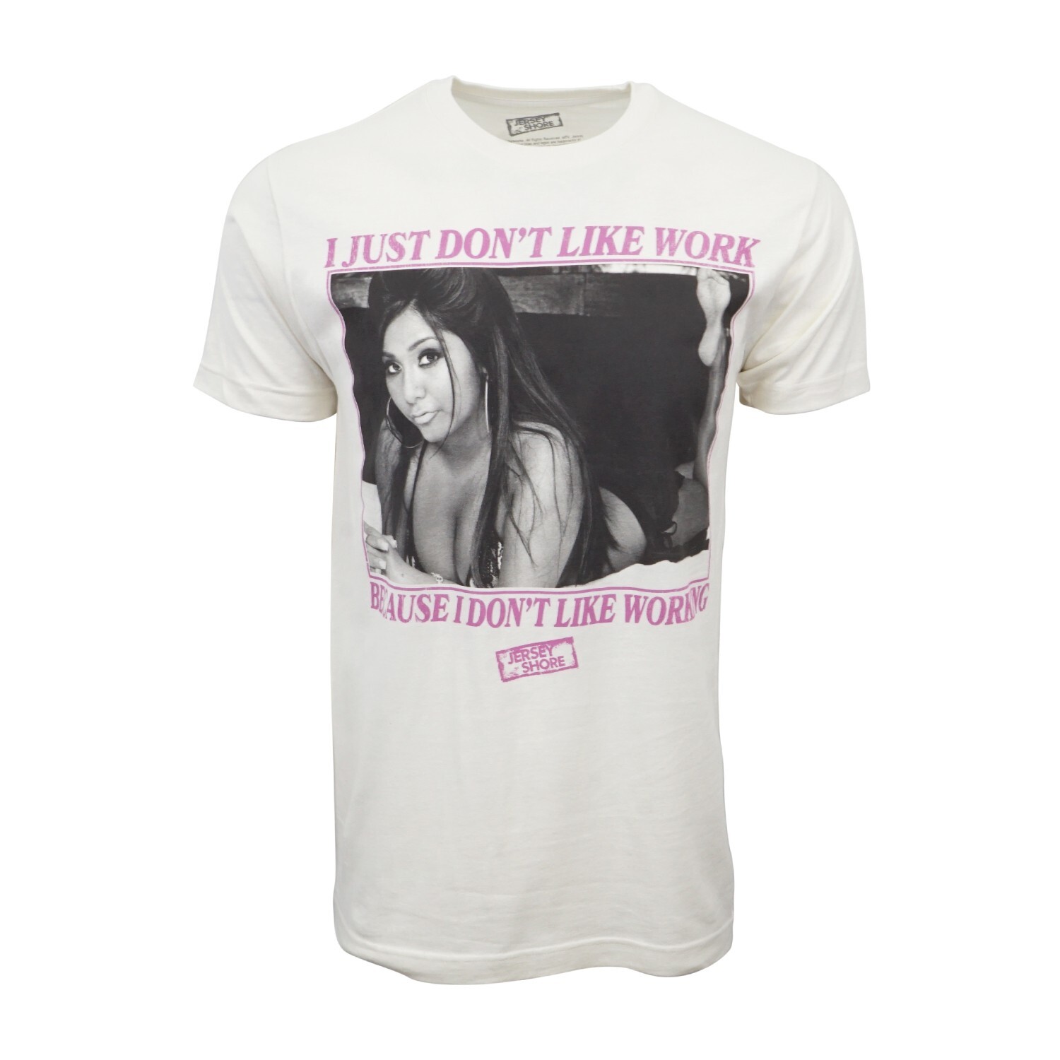 ДЖЕРСИ ШОР, я ПРОСТО НЕ ЛЮБЛЮ РАБОТАТЬ, ФУТБОЛКА УНИСЕКС ДЛЯ ВЗРОСЛЫХ.