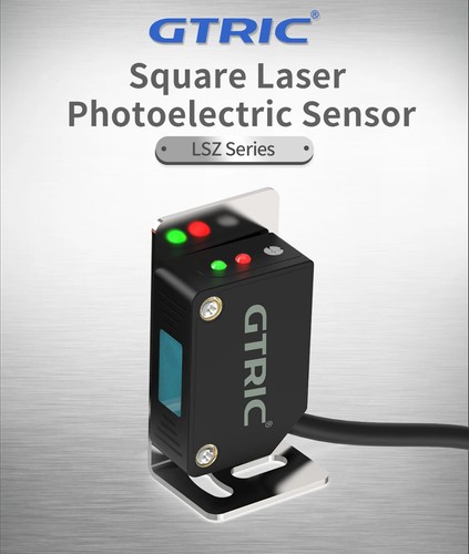 Sensori fotoelettrici laser quadrati riflesso diffuso visibile piccolo punto NPN PNP - Foto 11 di 16