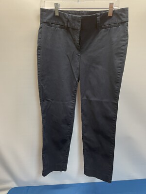 Ann Taylor Women's Capri Pants Sz 4 Pockets Front & Back Dark Blue  Nice!