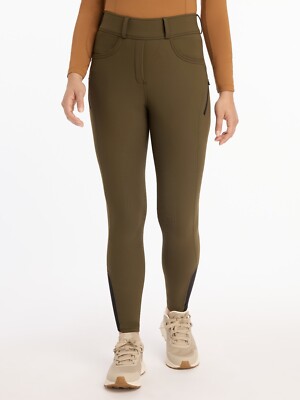 LeMieux Amy Brushed Riding Bregging - Alpin | Winter, Brushed Fleece, Gürtelreifen
