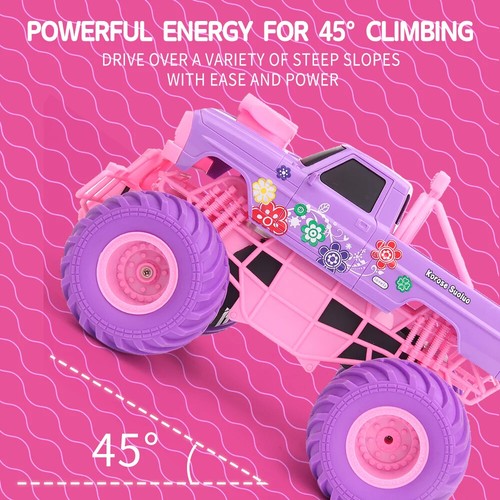 1:12 4WD RC Car LED Light 2.4G Remote Control Buggy Off-Road Truck Girl Kid Gift - Picture 4 of 27