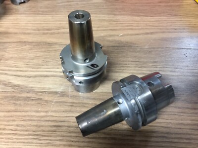 PAIR HAIMER HEAT SHRINK TOOL HOLDER HSK 63A 10MM X 85