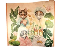 The Cats Out of the Bag  Reusable Shopping Bag  $3
