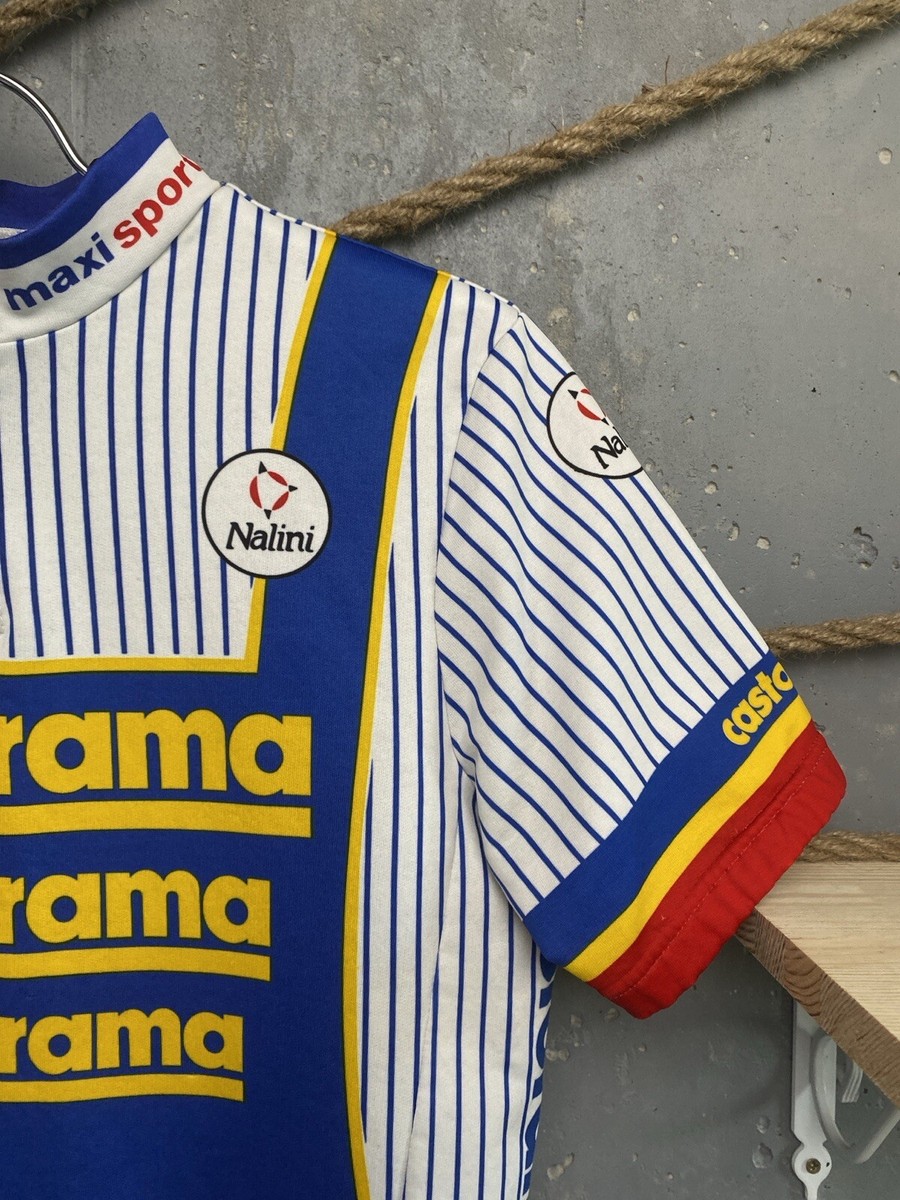 CASTO CASTORAMA NALINI MAGLIA BICI CICLISMO SHIRT MAILLOT CYCLISM tg