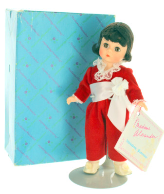 Madame Alexander 8'' Red Boy Doll Original Outfit, Hang Tag and Box