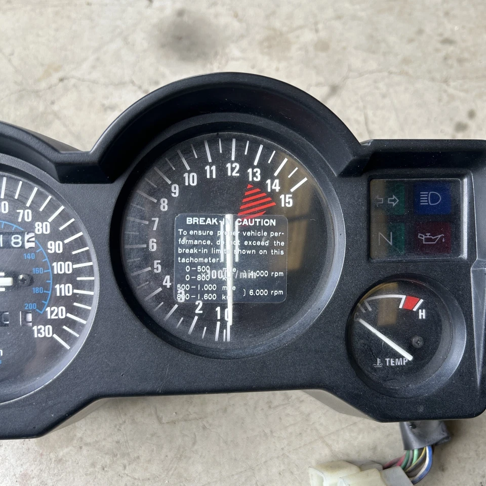 1988 - 2007 Kawasaki Ninja 250R Speedometer Speedo Gauge LOW MILES - Image 3 of 4
